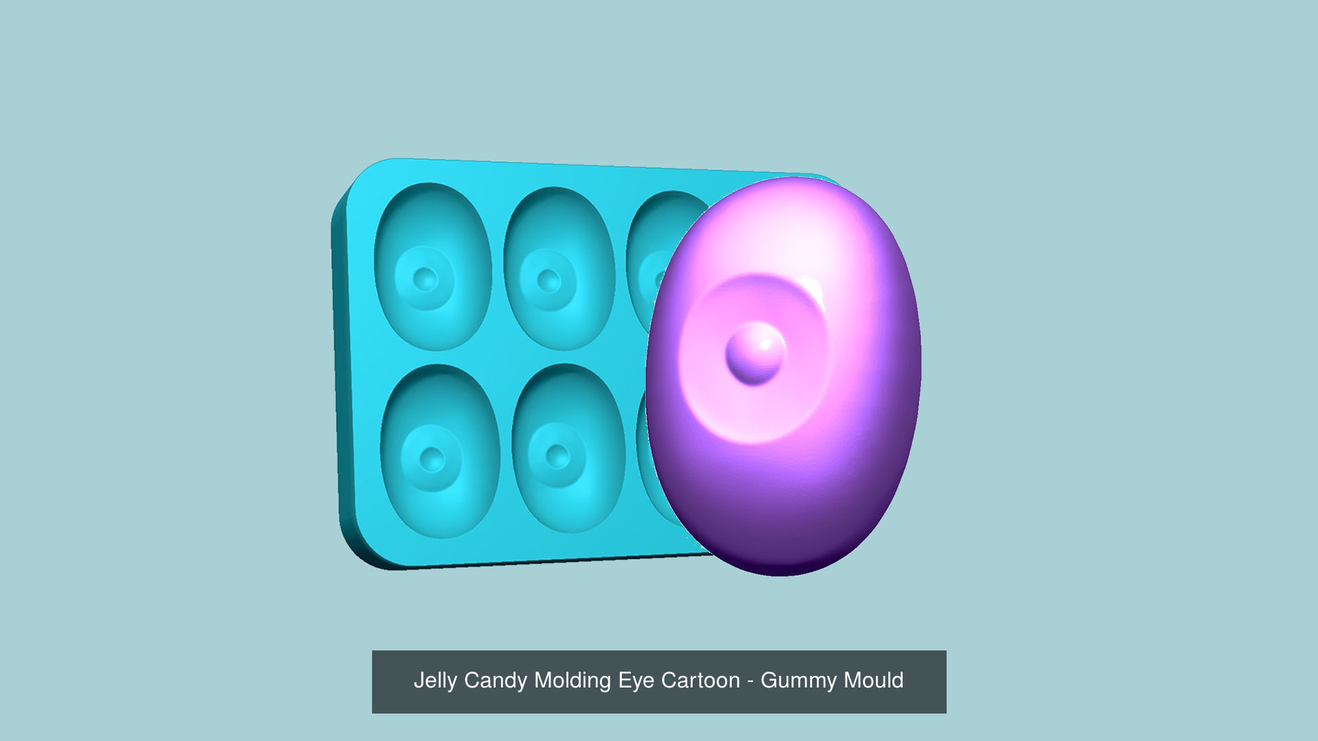 102 Jelly Candy Moldings Collection - Gummy Mould _49