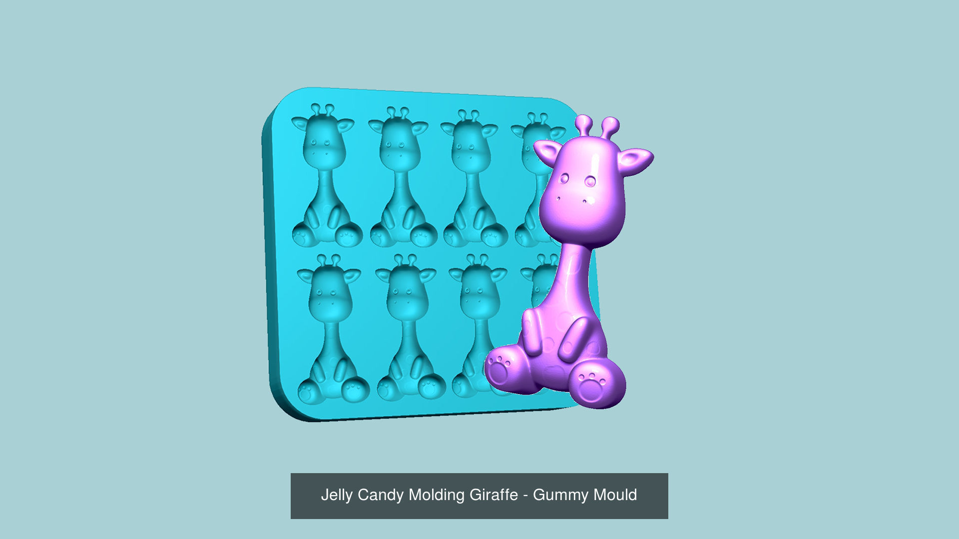102 Jelly Candy Moldings Collection - Gummy Mould _81