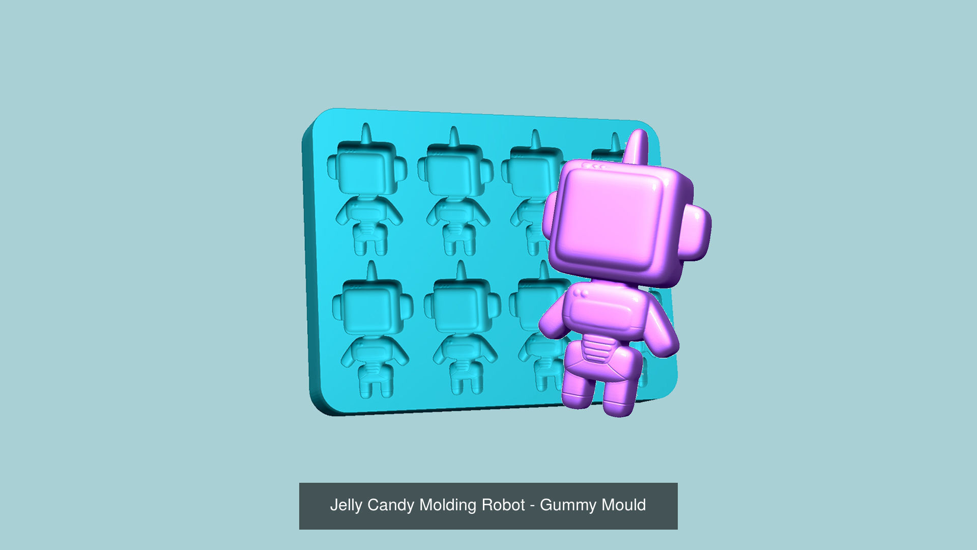 102 Jelly Candy Moldings Collection - Gummy Mould _98