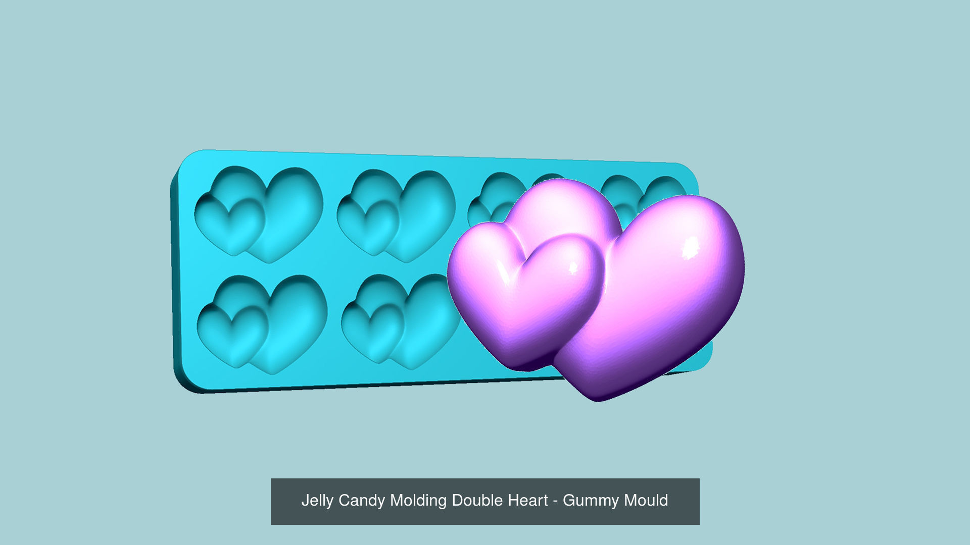 102 Jelly Candy Moldings Collection - Gummy Mould _53