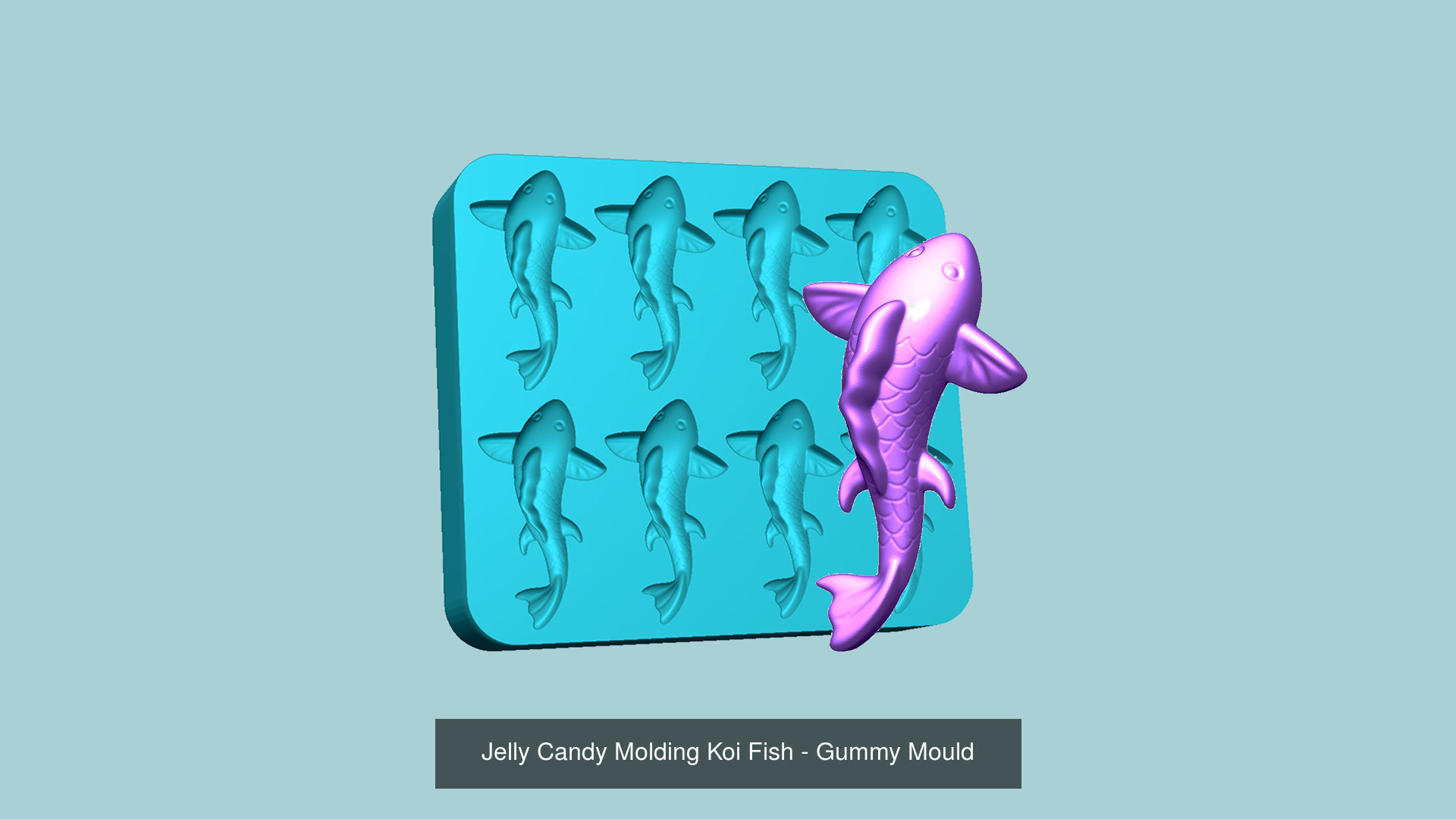102 Jelly Candy Moldings Collection - Gummy Mould _75