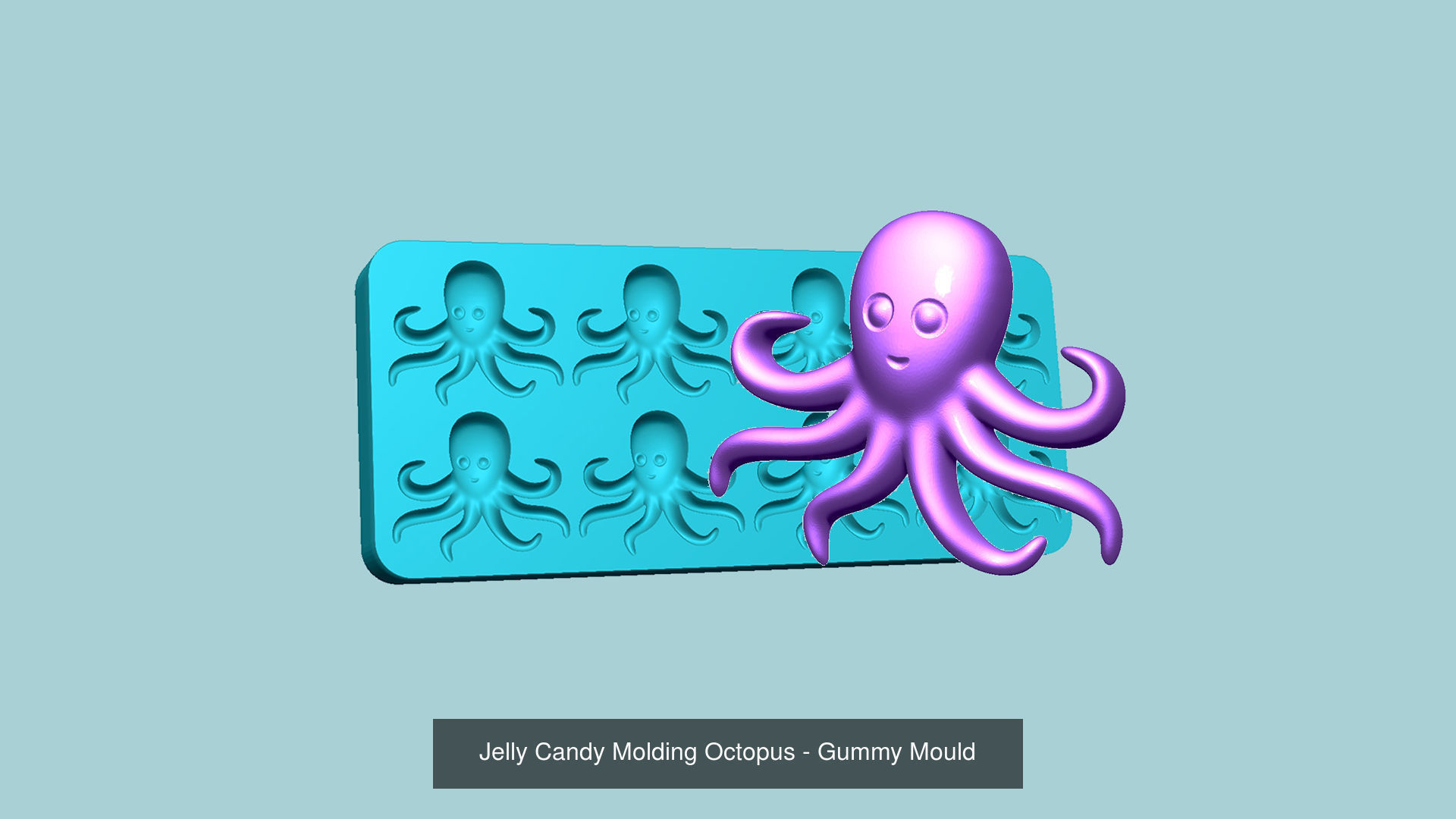 102 Jelly Candy Moldings Collection - Gummy Mould _69