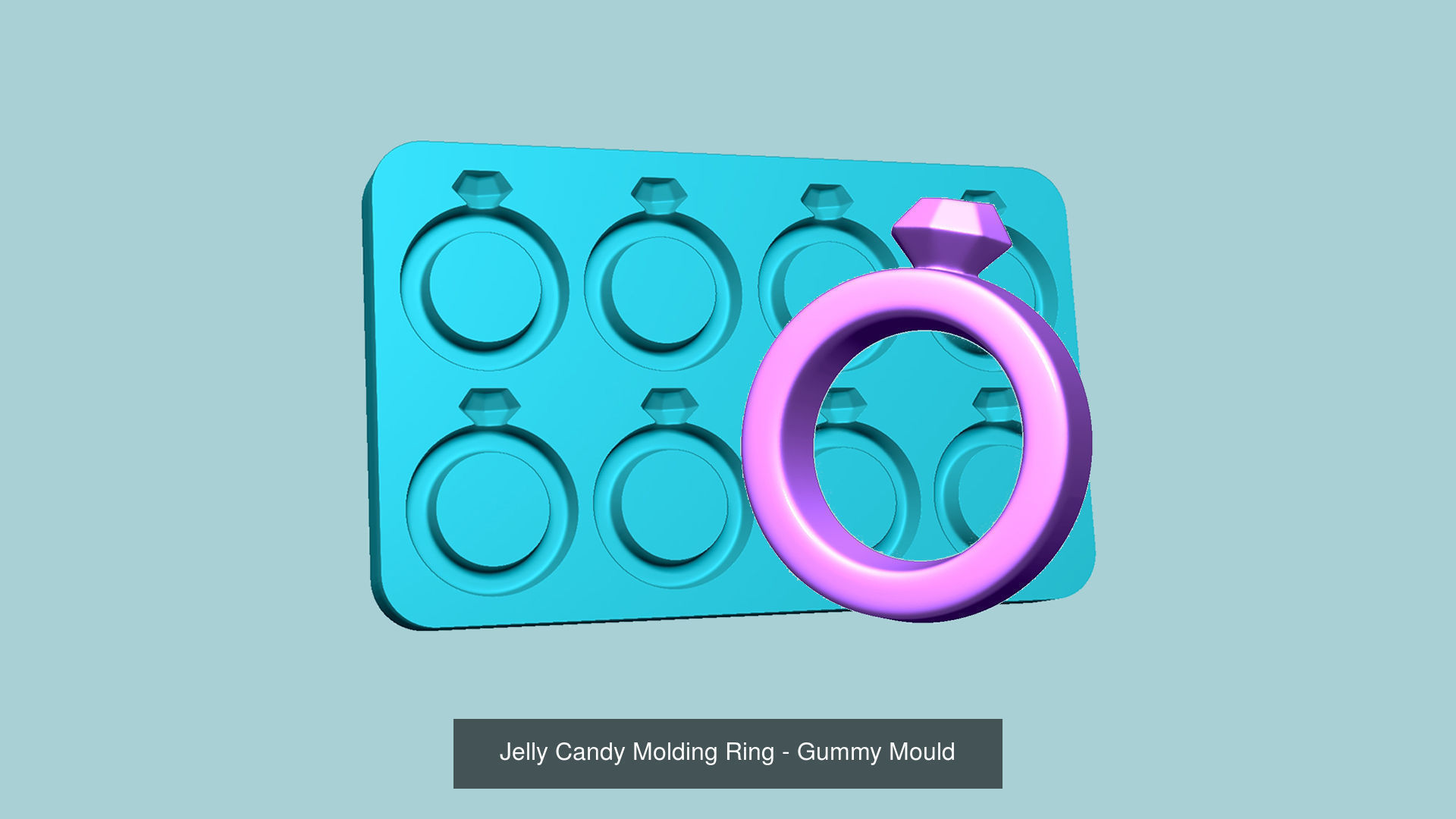 102 Jelly Candy Moldings Collection - Gummy Mould _99