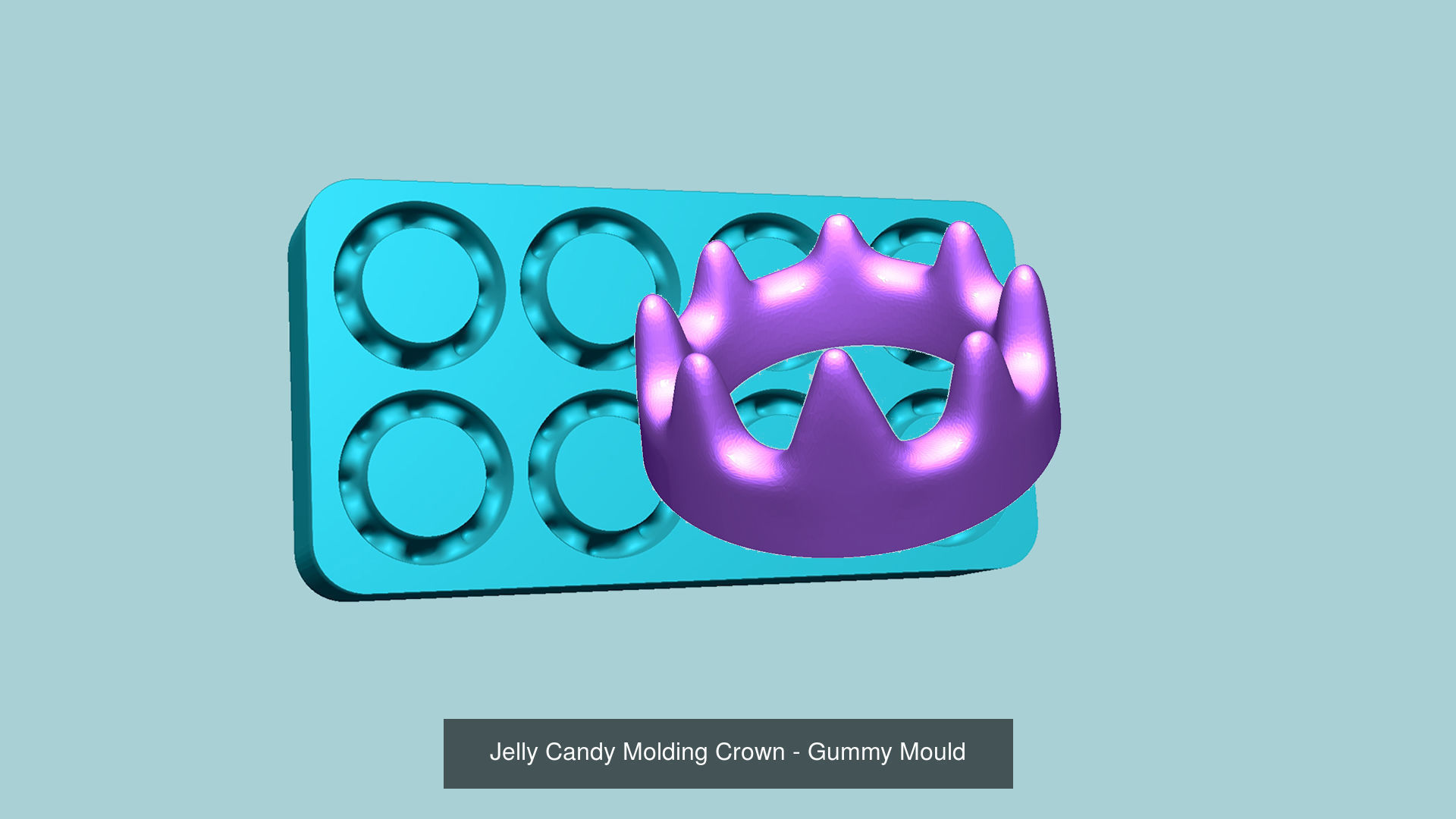 102 Jelly Candy Moldings Collection - Gummy Mould _59