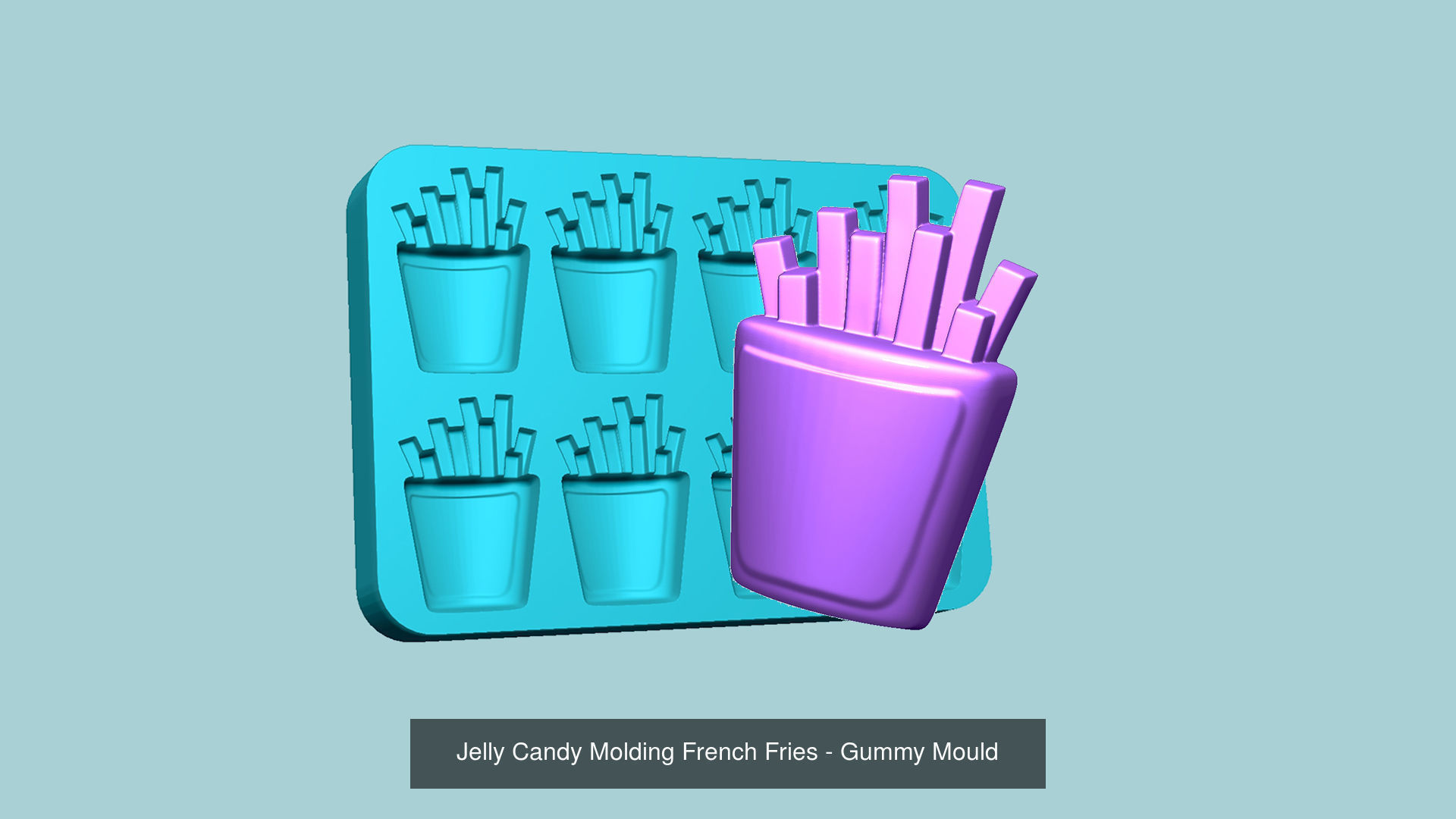 102 Jelly Candy Moldings Collection - Gummy Mould _84
