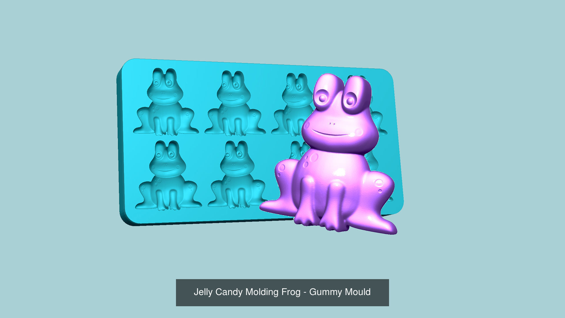 102 Jelly Candy Moldings Collection - Gummy Mould _83