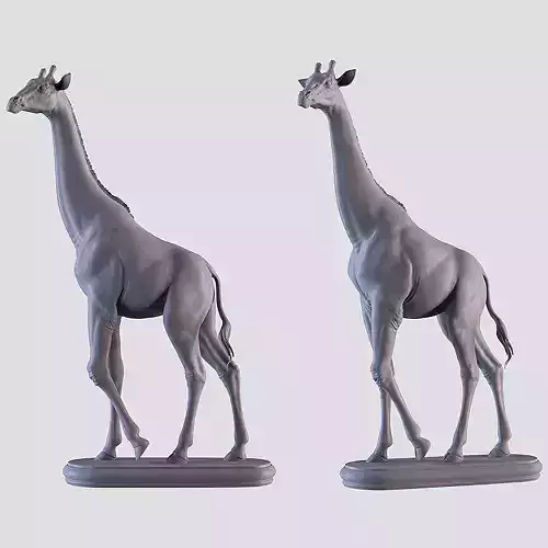 Giraffe 3D print model