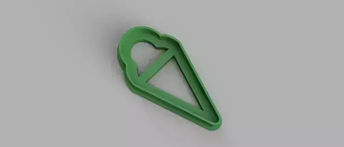 SET 5 COOKIE CUTTER 3D print model ice cream