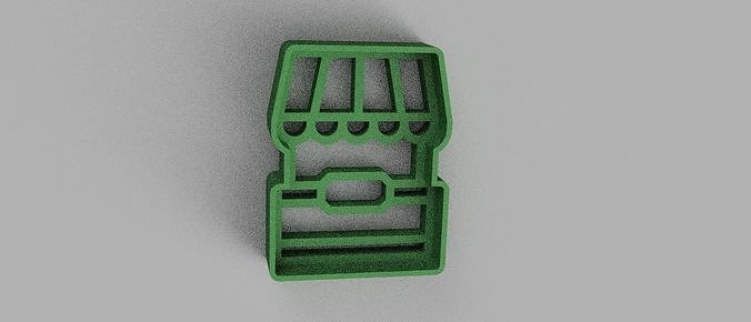 SET 4 COOKIE CUTTER 3D print model Bow Tie Balloon 3D print model