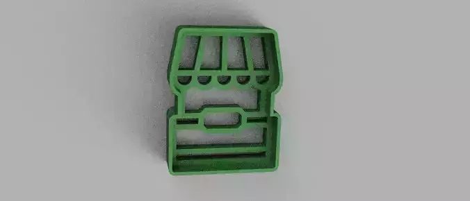 SET 4 COOKIE CUTTER 3D print model Bow Tie Balloon