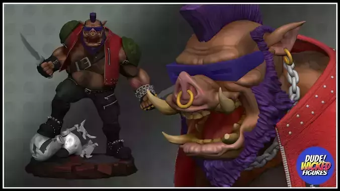 Bebop Custom Fan Art Figure