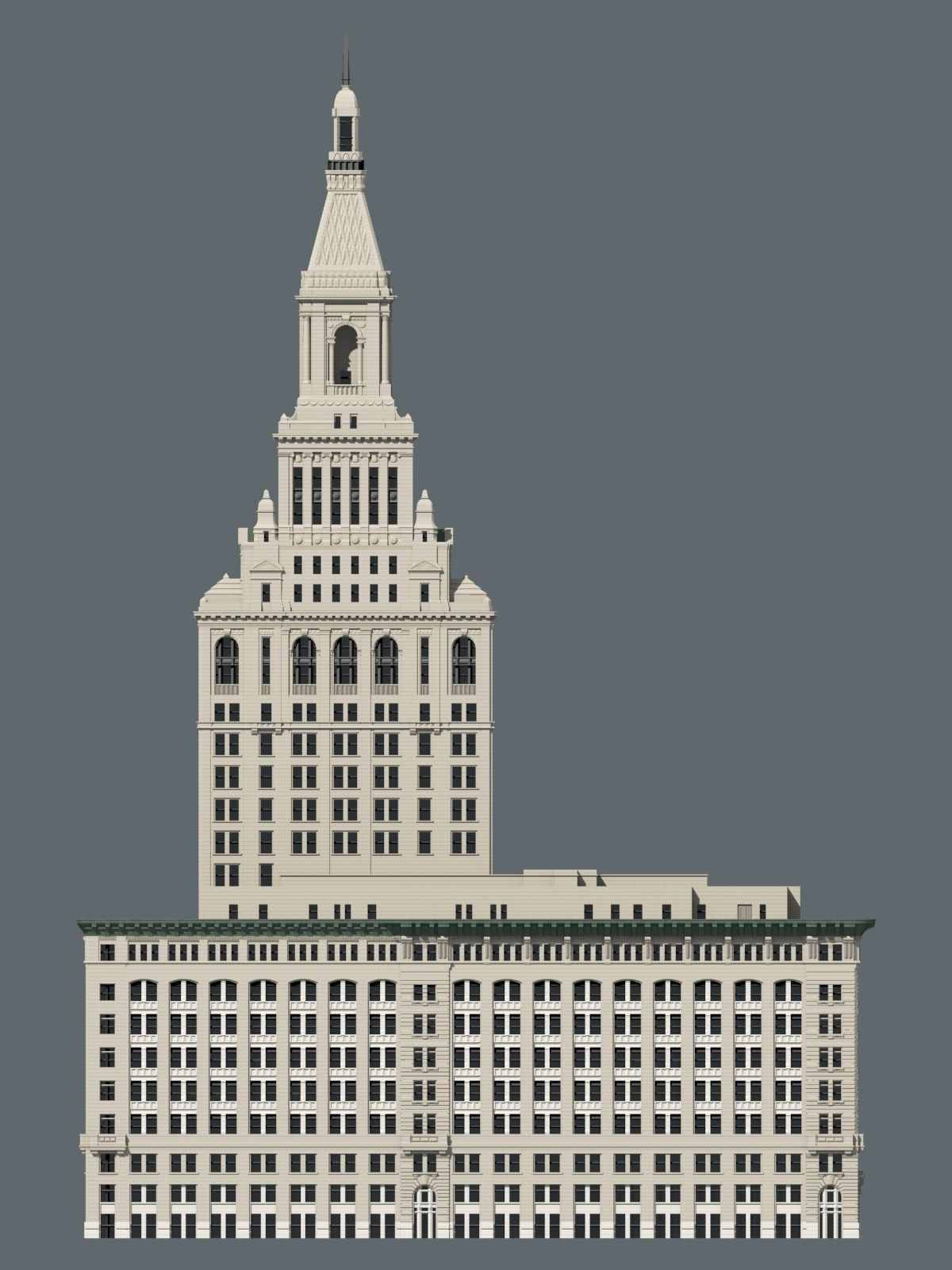 Travelers Tower 3D print model_5