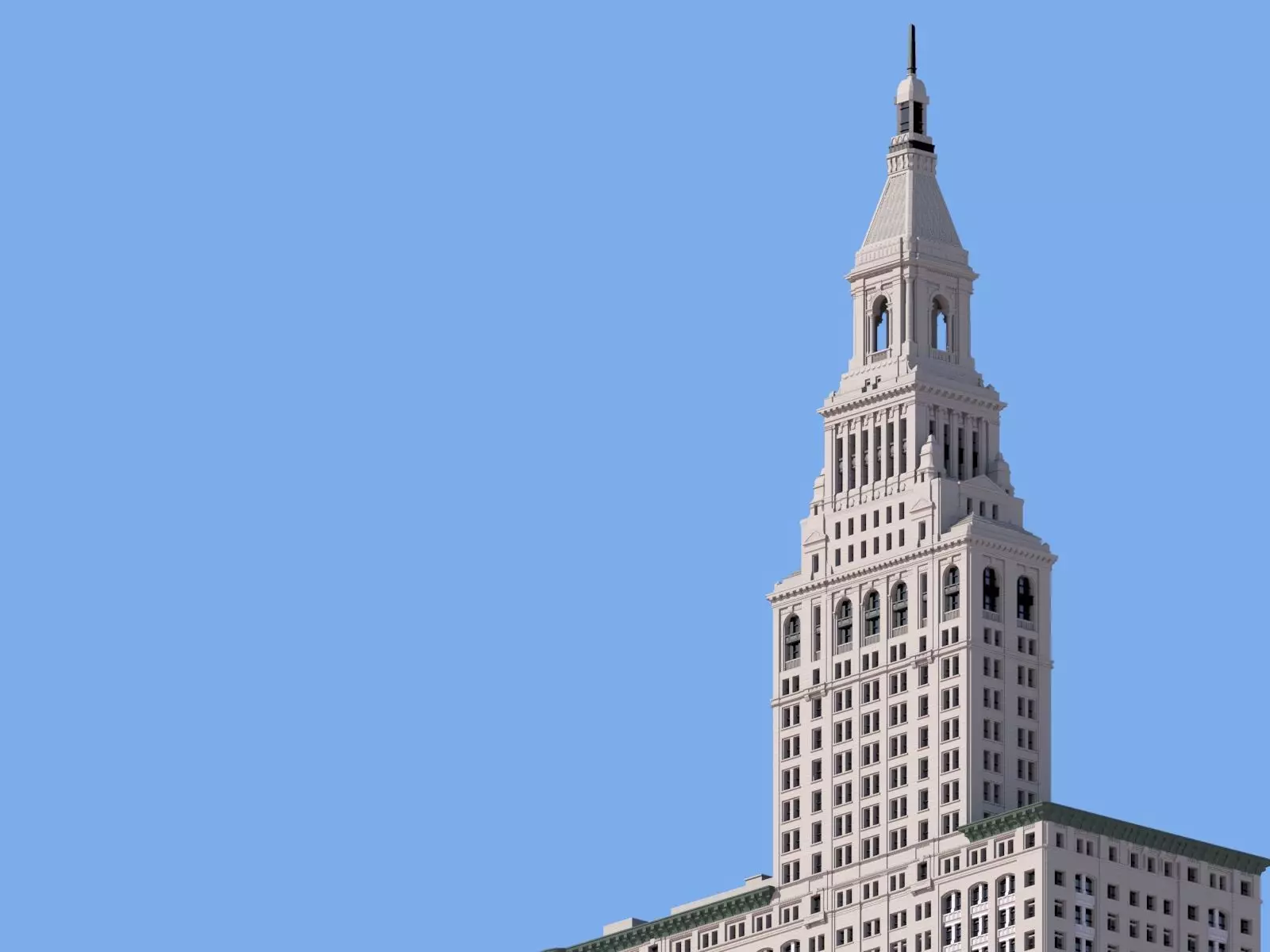 Travelers Tower 3D print model_0