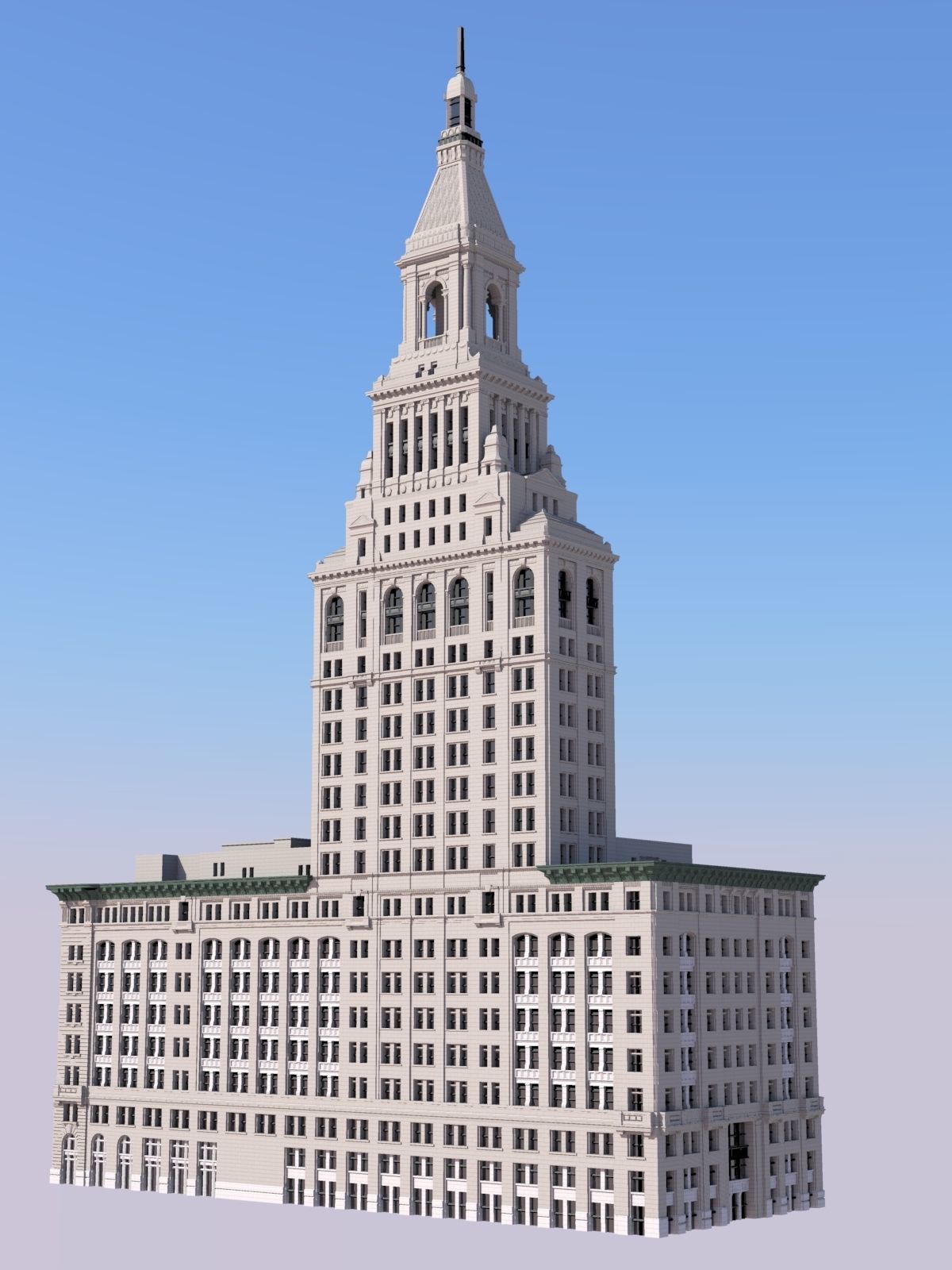 Travelers Tower 3D print model_1