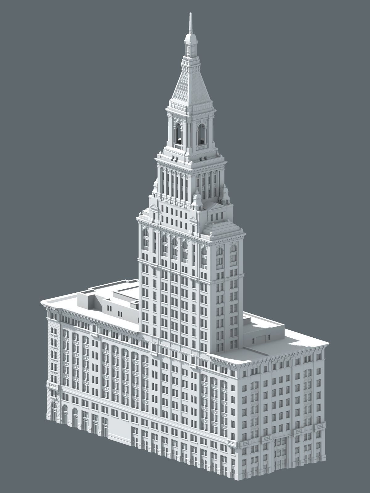 Travelers Tower 3D print model_7