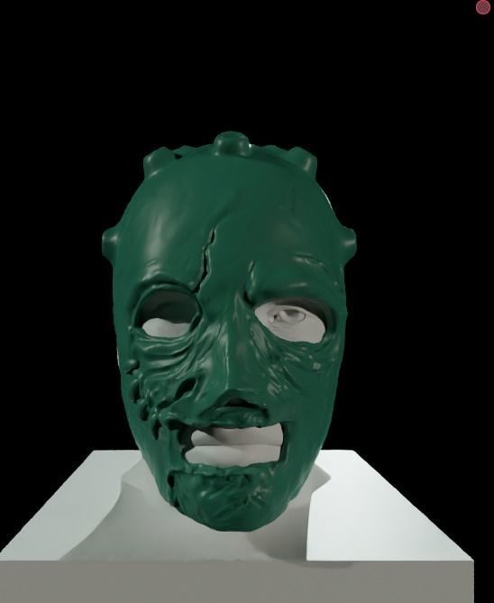 slipknot mask scarecrow 3D print model_4