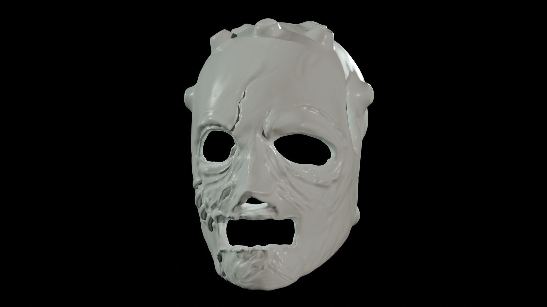 slipknot mask scarecrow 3D print model_1
