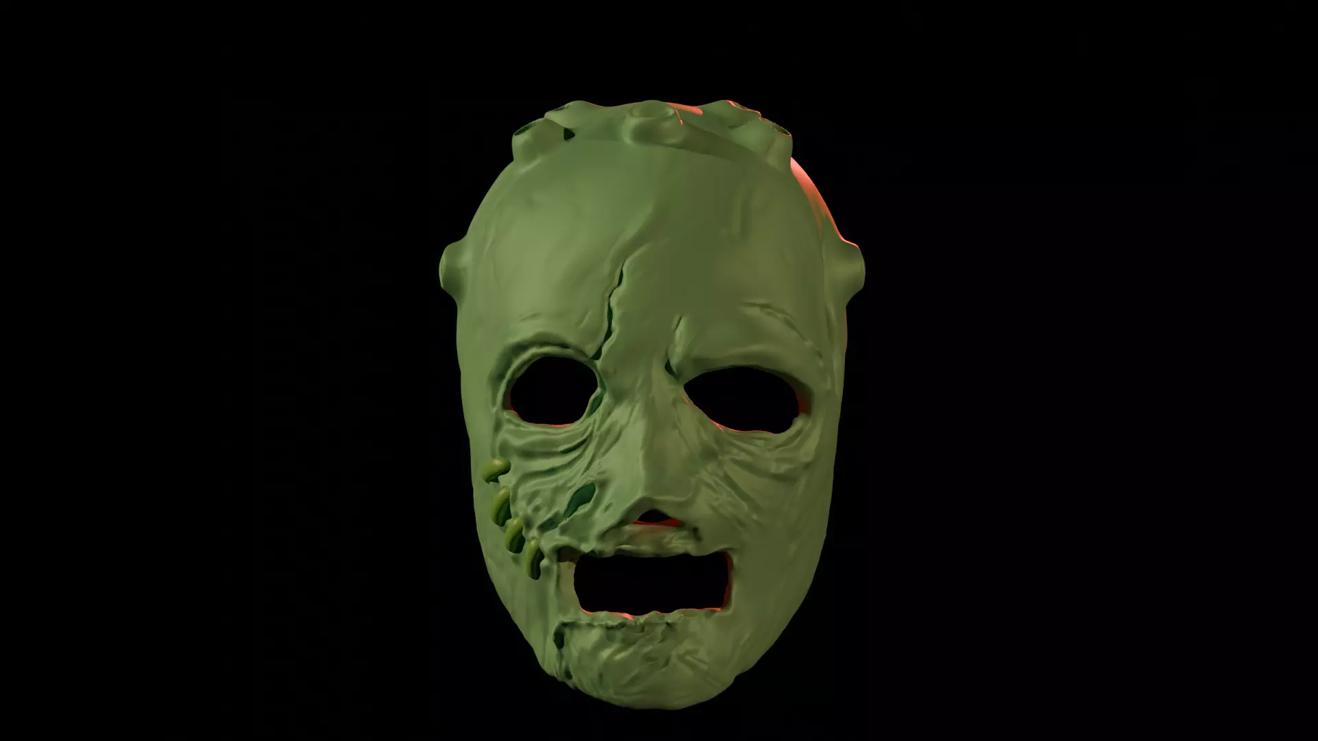 slipknot mask scarecrow 3D print model_0
