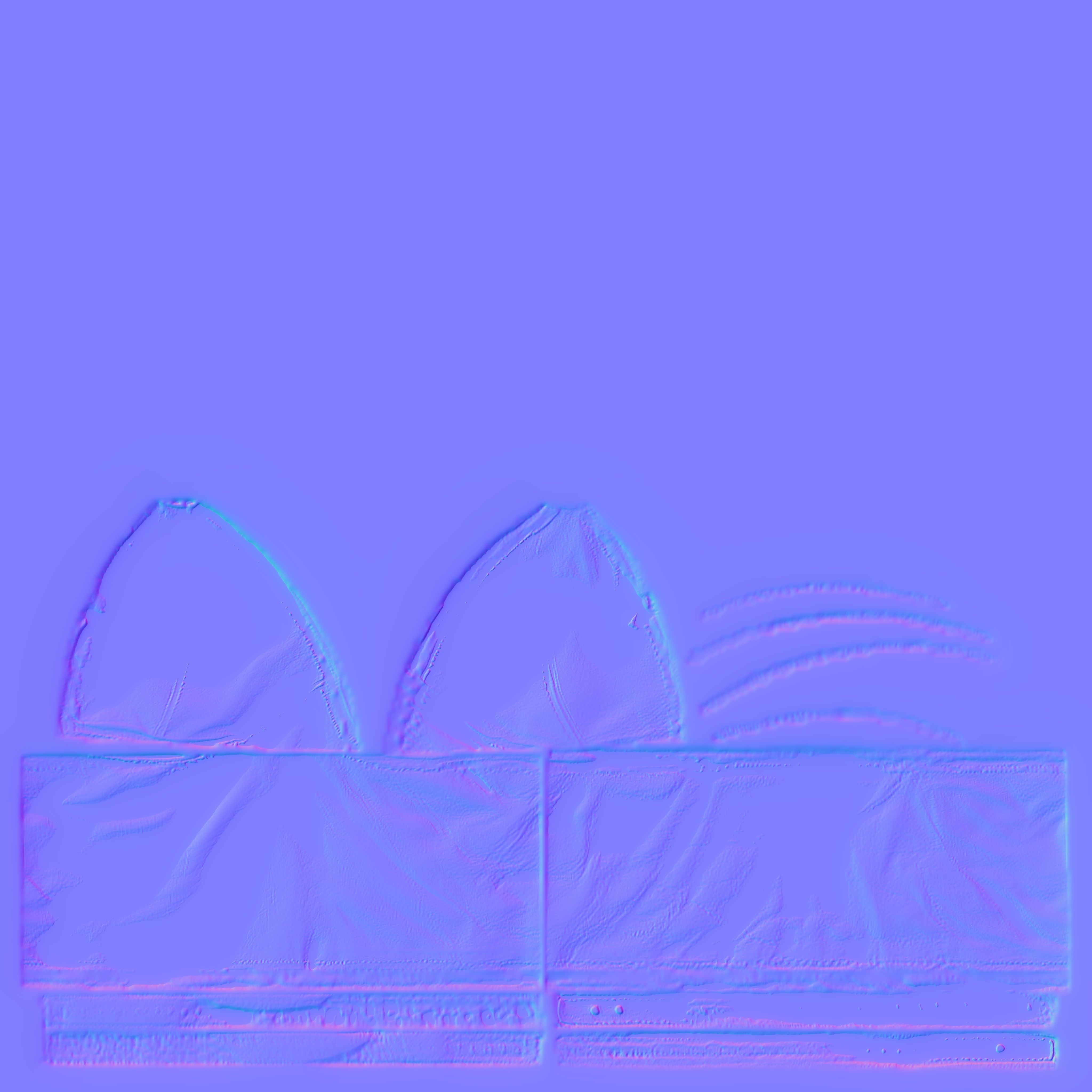 leather Top PBR 4k Low-poly 3D model_4