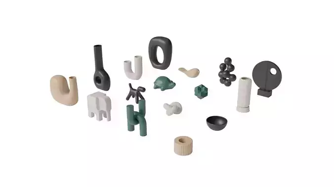 Modern Sculptures Pack