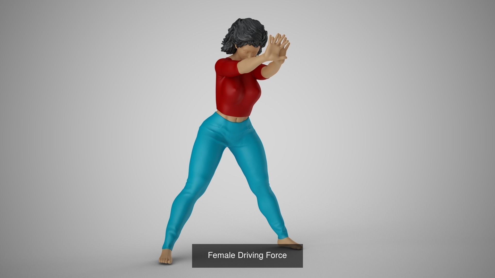 Selected Human Models 3 3D Model Collection_10