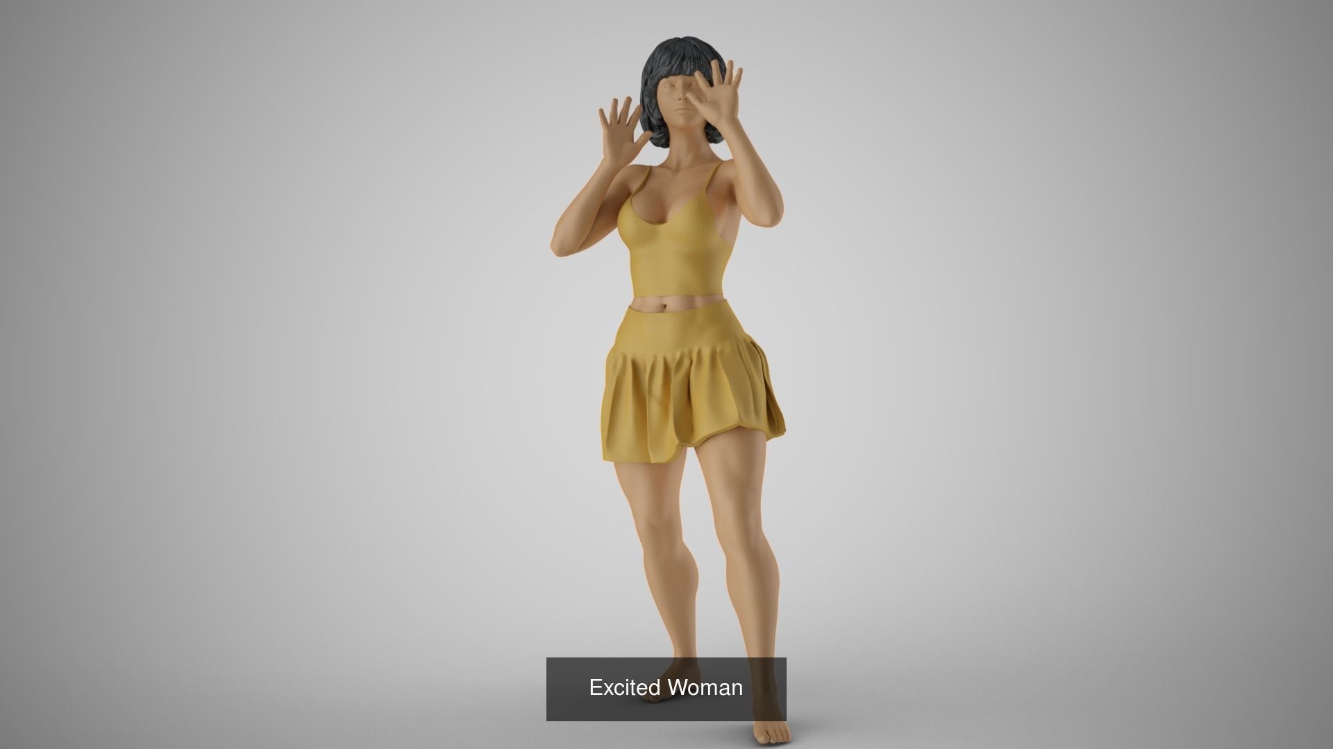 Selected Human Models 3 3D Model Collection_9