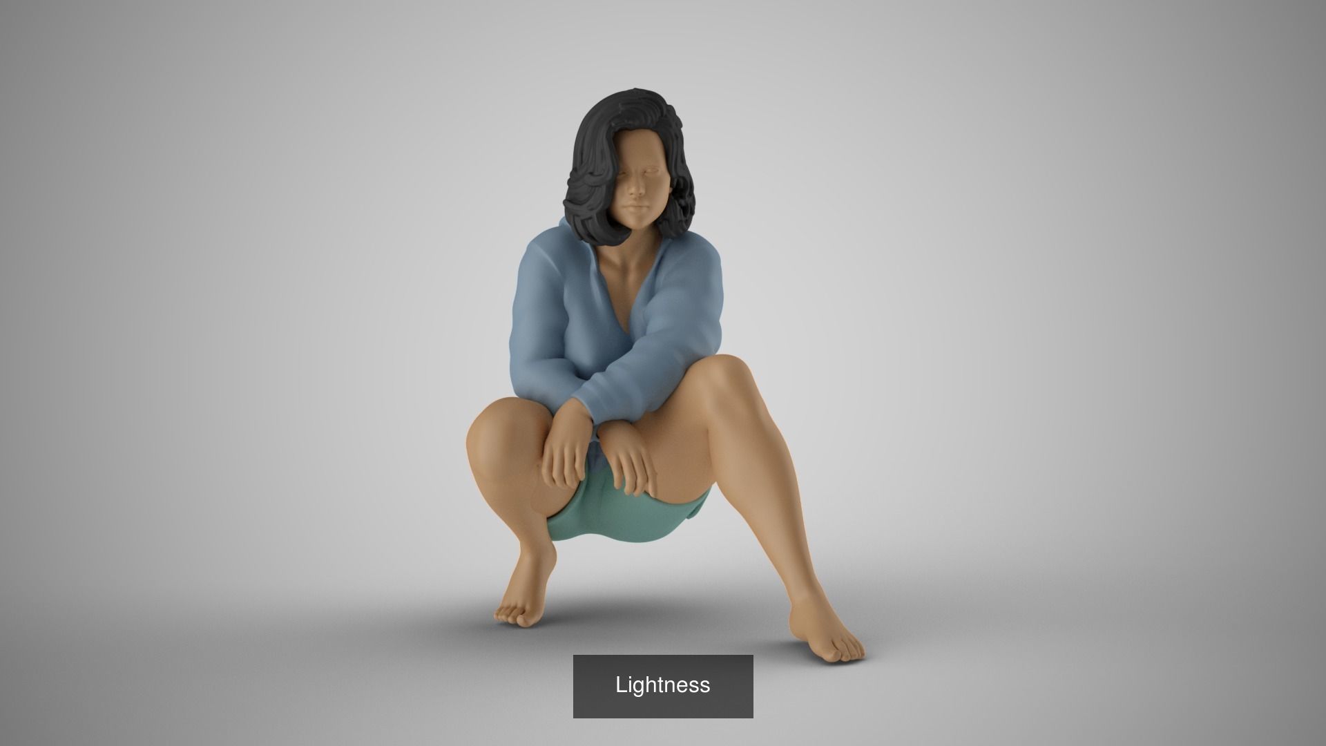 Selected Human Models 3 3D Model Collection_6