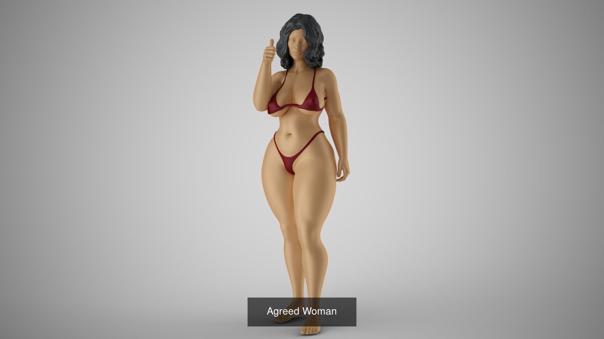 Selected Human Models 3 3D Model Collection_7