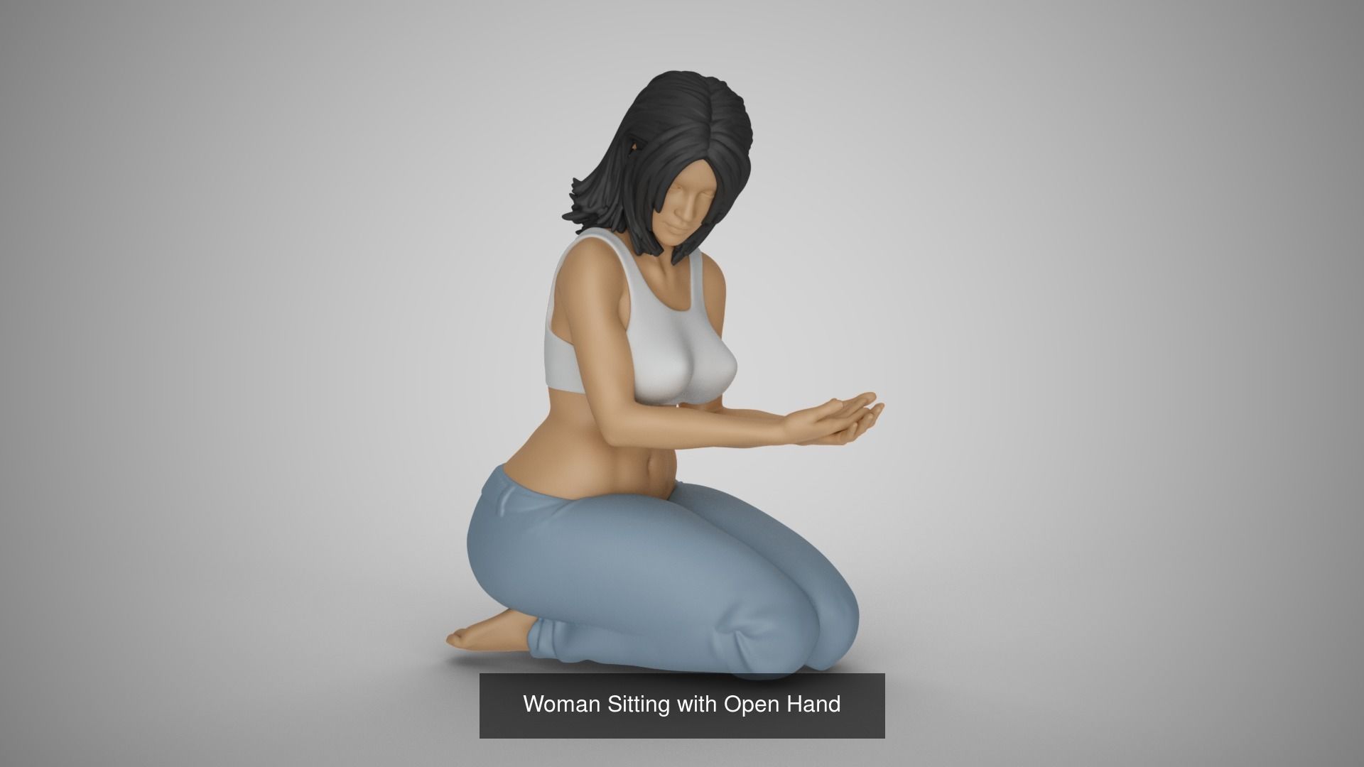 Selected Human Models 3 3D Model Collection_2