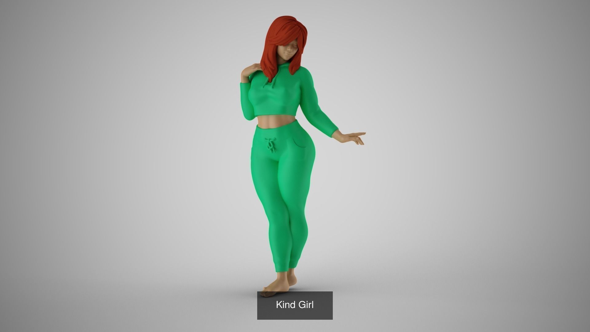 Selected Human Models 3 3D Model Collection_1