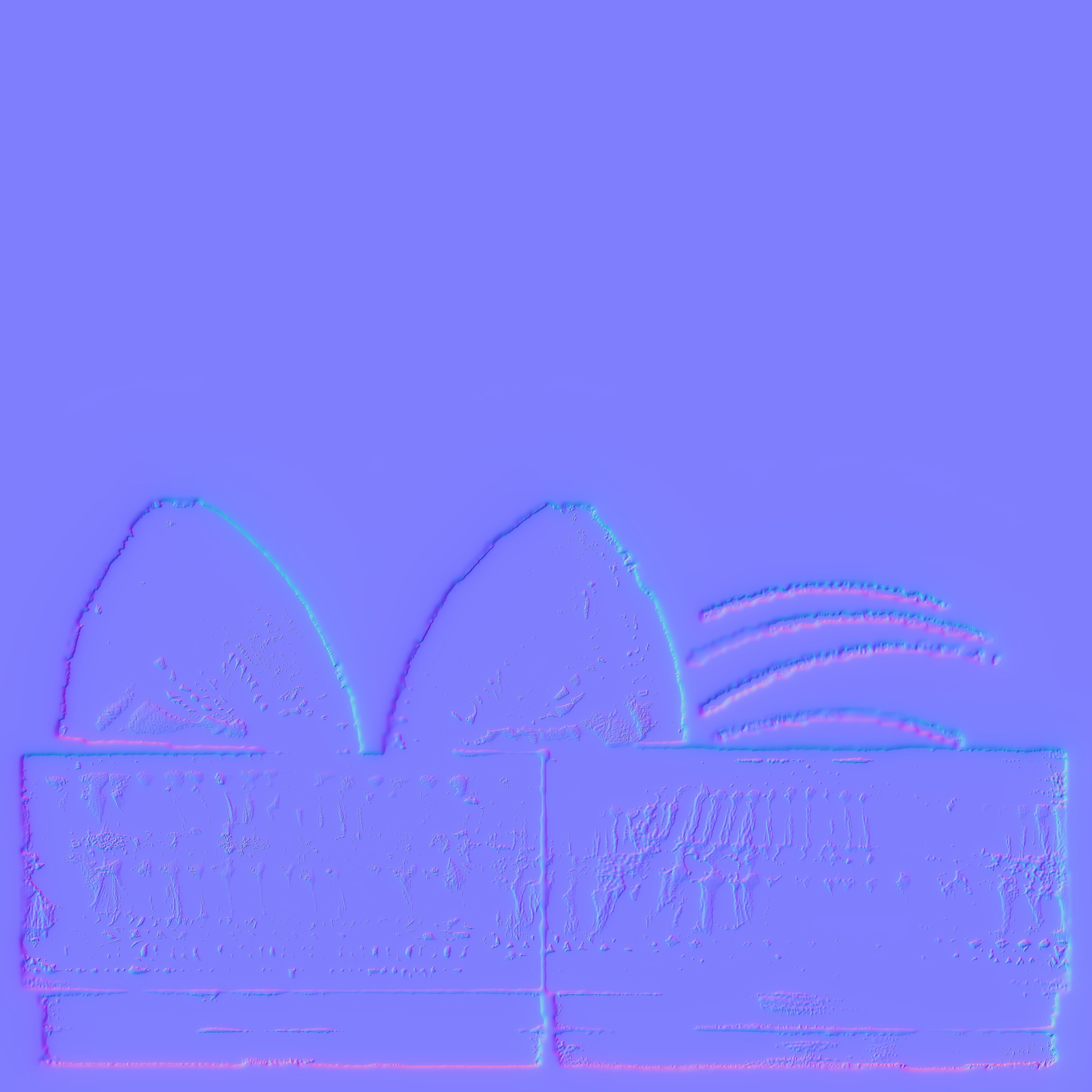 Boho Top PBR 4k Low-poly 3D model_4