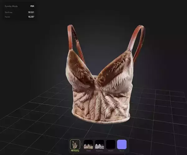 Fur Top PBR 4k