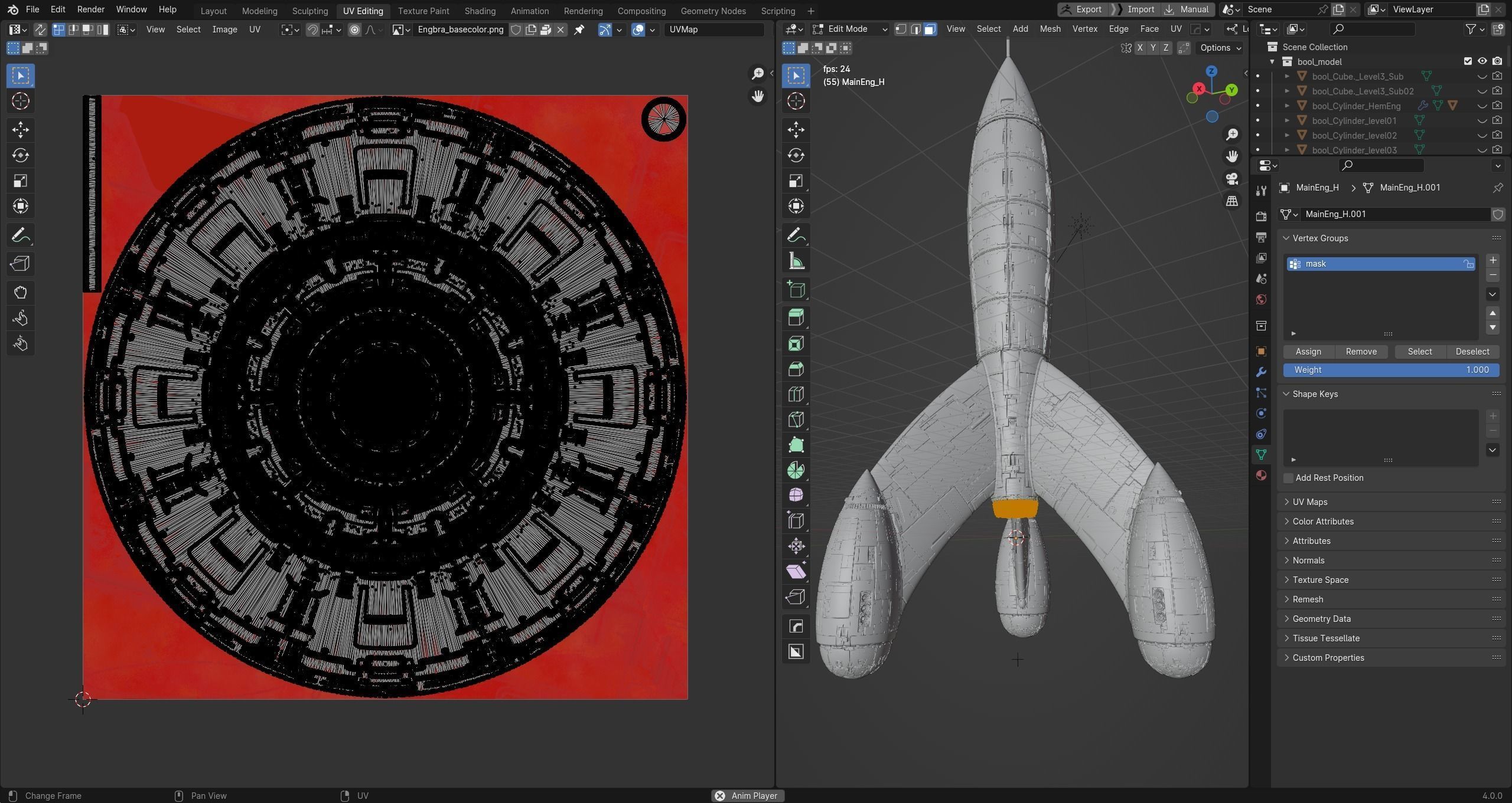 The red rocket from The Adventures of Tintin  3D print model_40