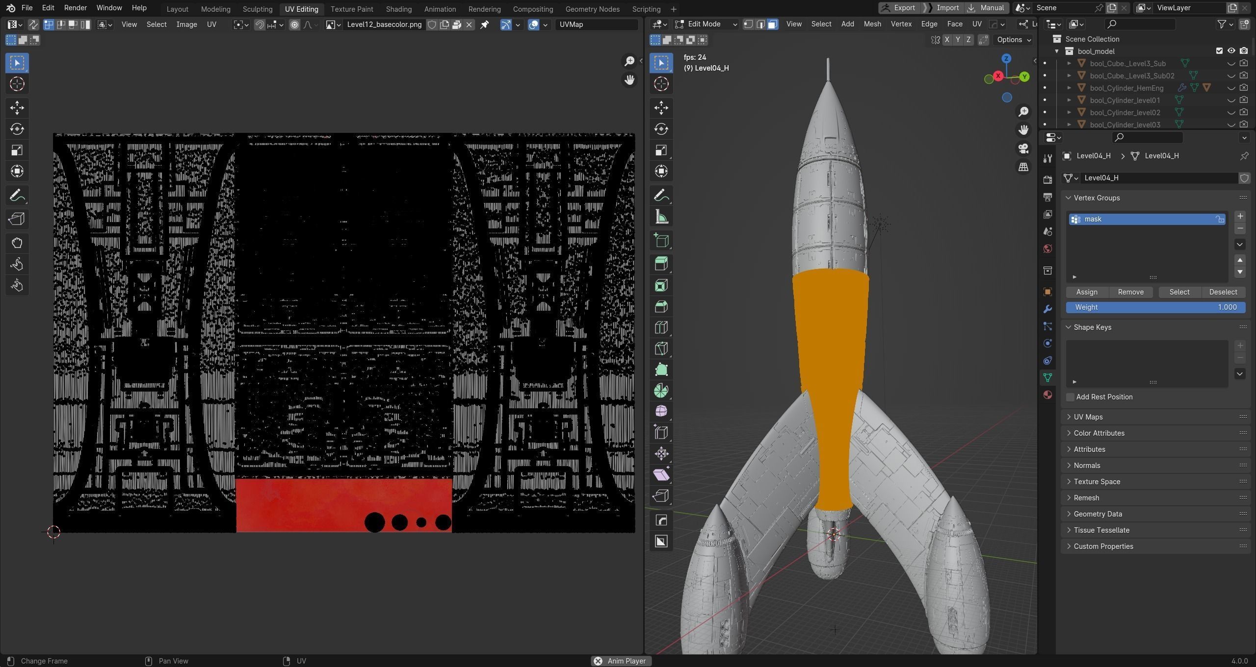 The red rocket from The Adventures of Tintin  3D print model_42