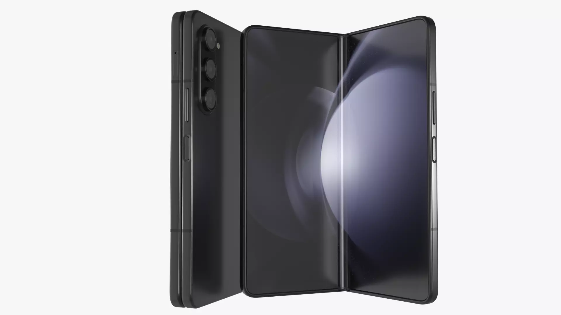 Samsung Galaxy Z Fold 5 Phantom Black 3D model
