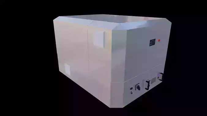 3D Model Design of Drone Dock Shutter Auto Charge 3D print model