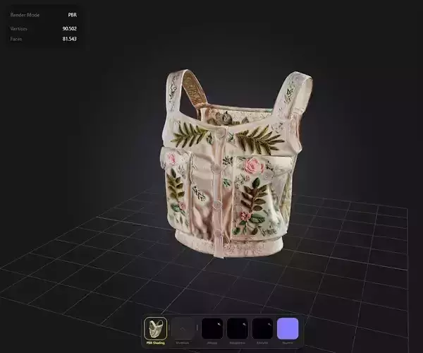 Floral Top PBR 4k 