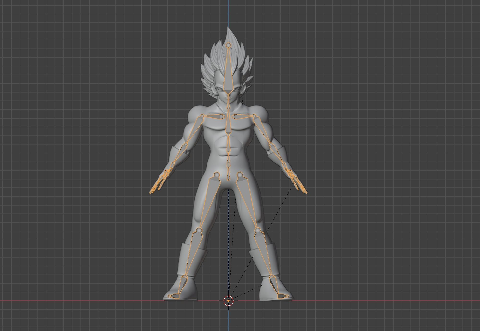 Ultra Ego Vegeta - Dragonball Super 3D model_14