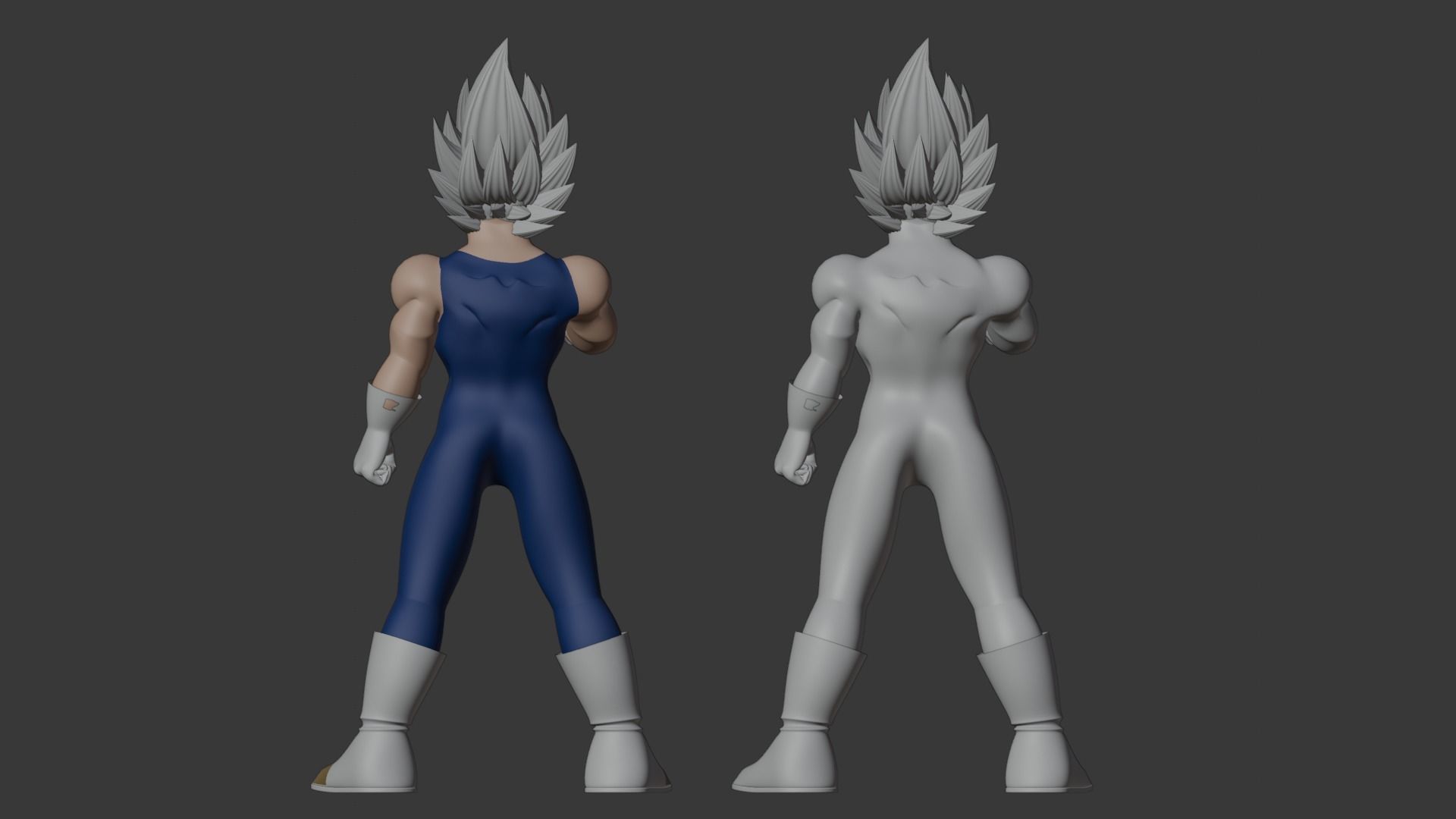 Ultra Ego Vegeta - Dragonball Super 3D model_19