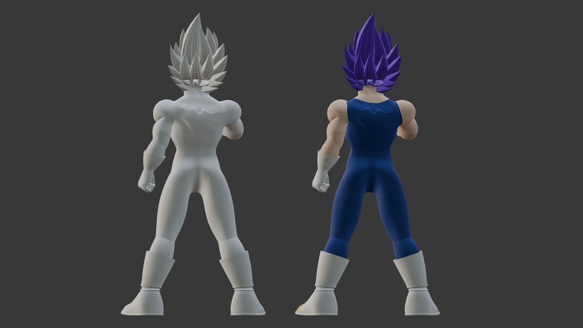 Ultra Ego Vegeta - Dragonball Super 3D model_17