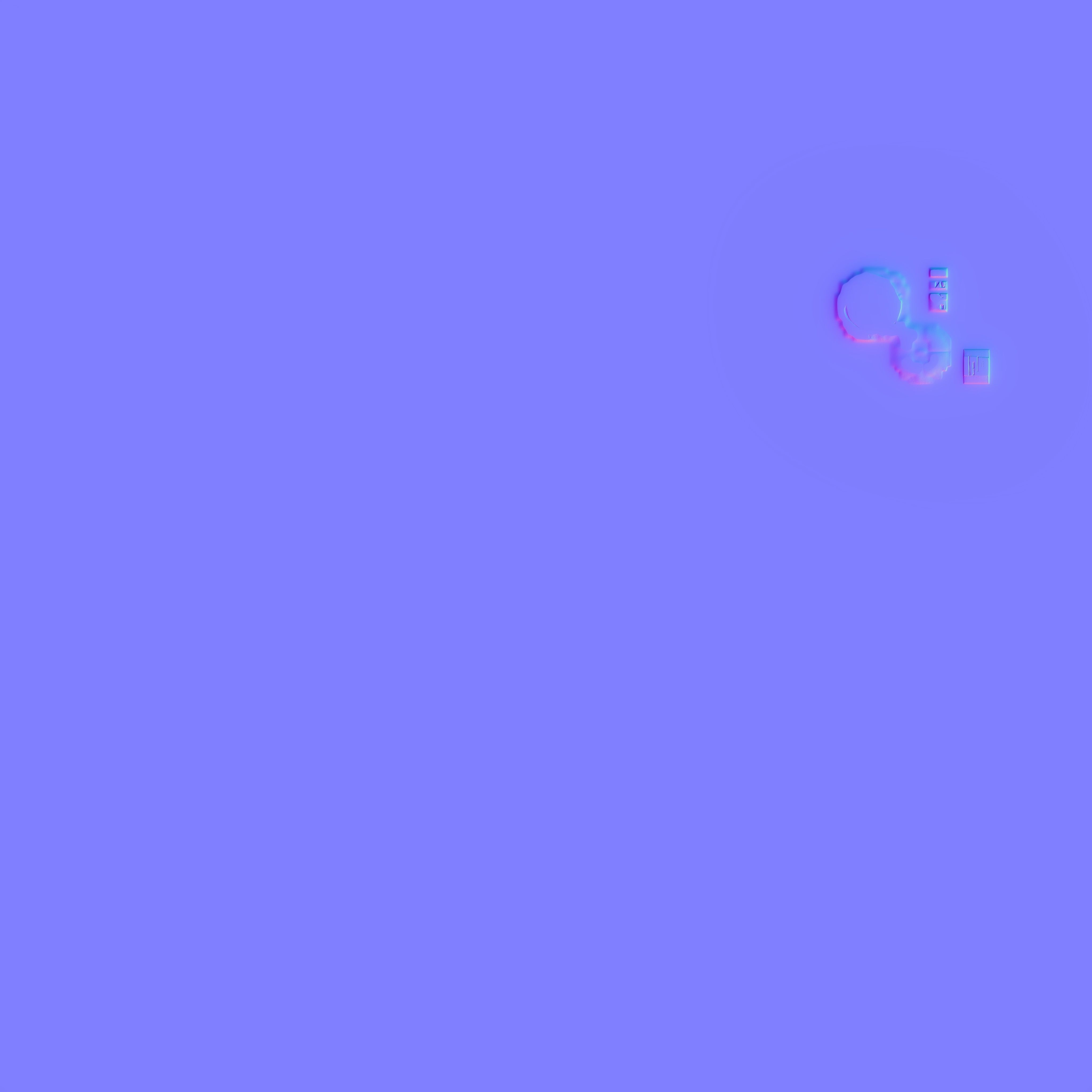 Floral Top PBR 4k Low-poly 3D model_4