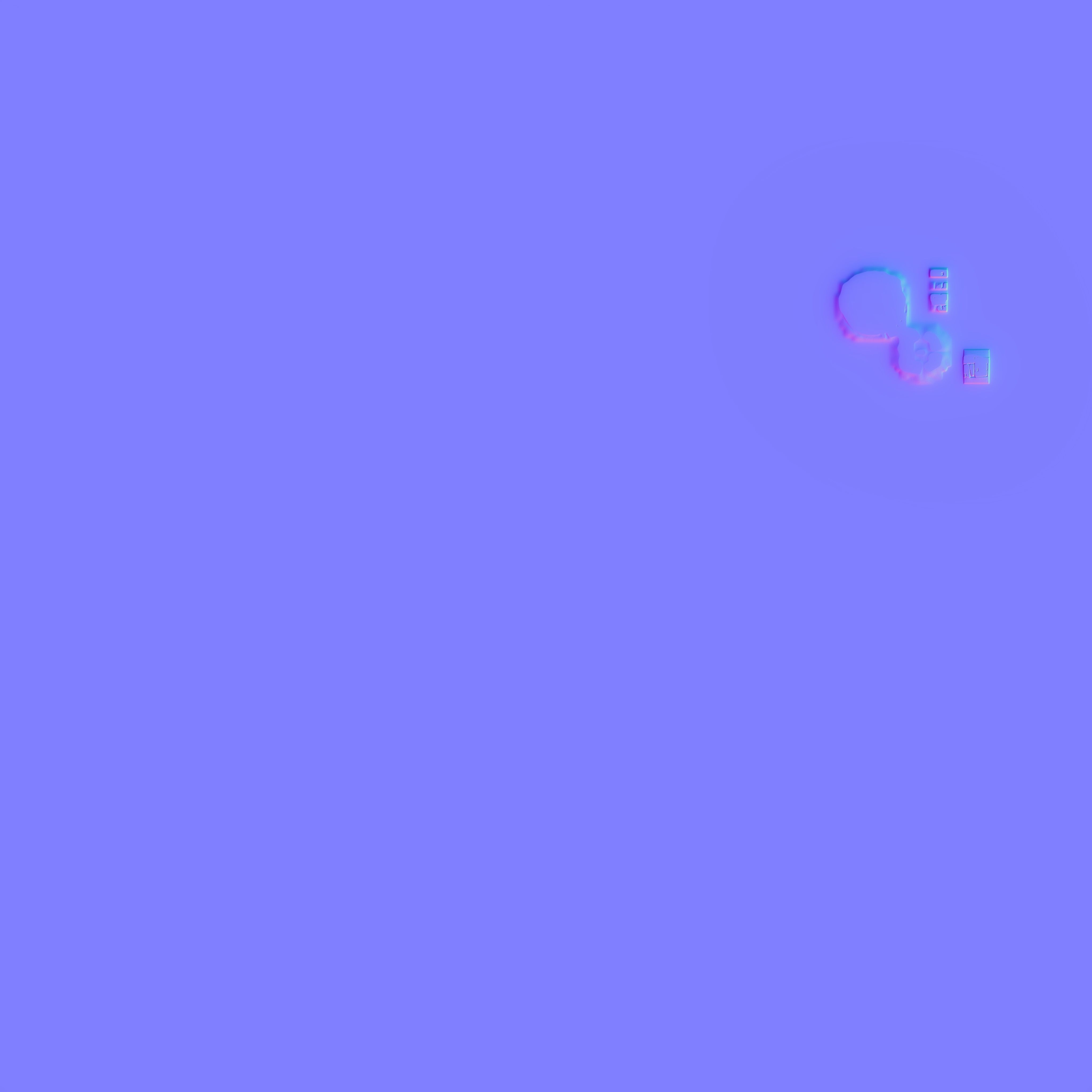 Floral Top PBR 4k Low-poly 3D model_8