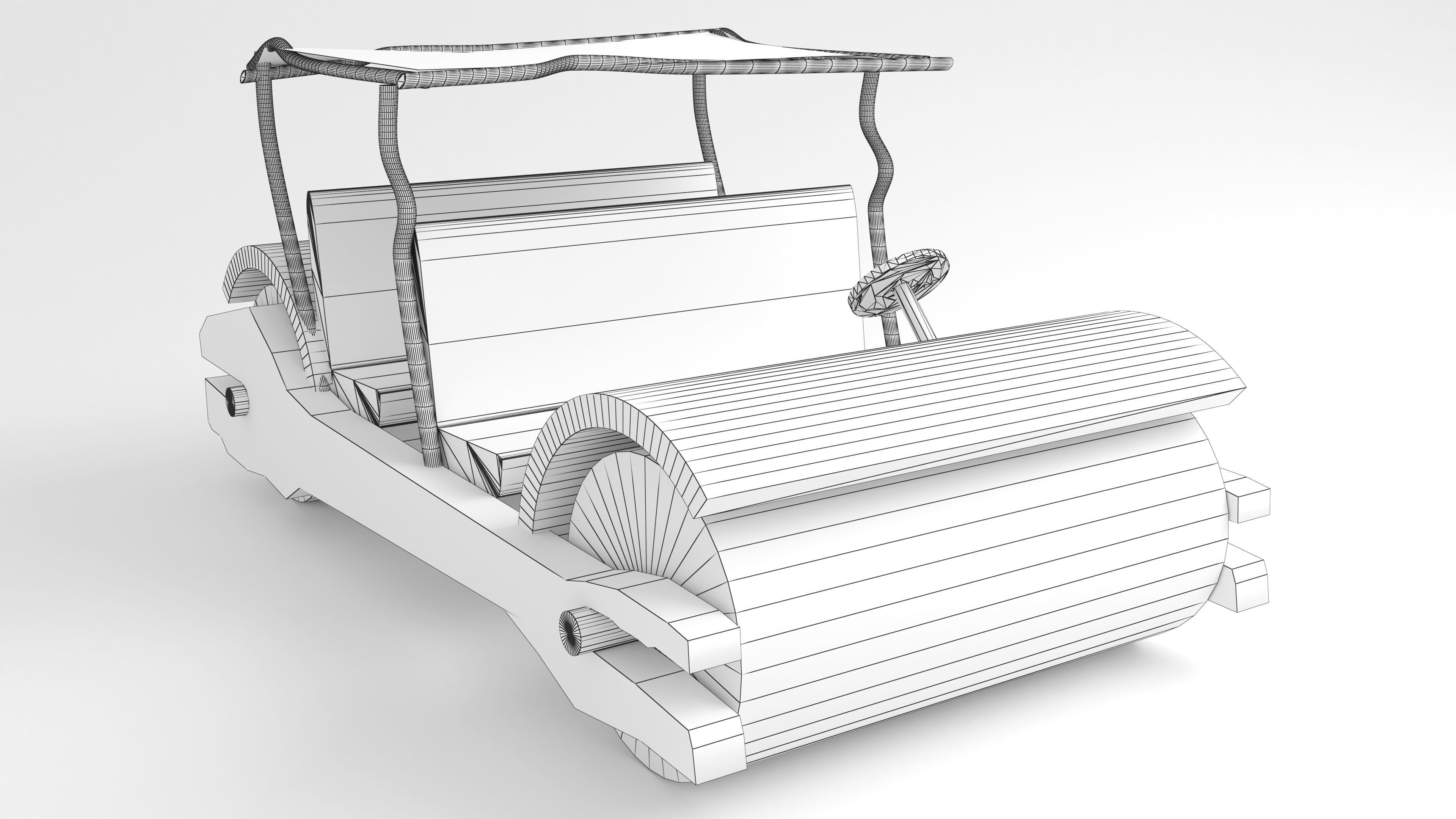 Stone Age Car 4K 3D model_6