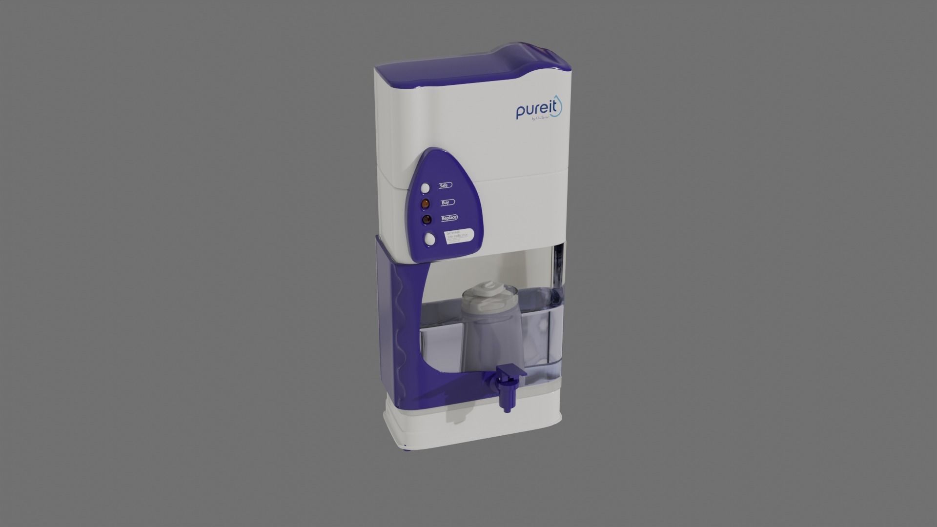 pureit water filter 3D model_2