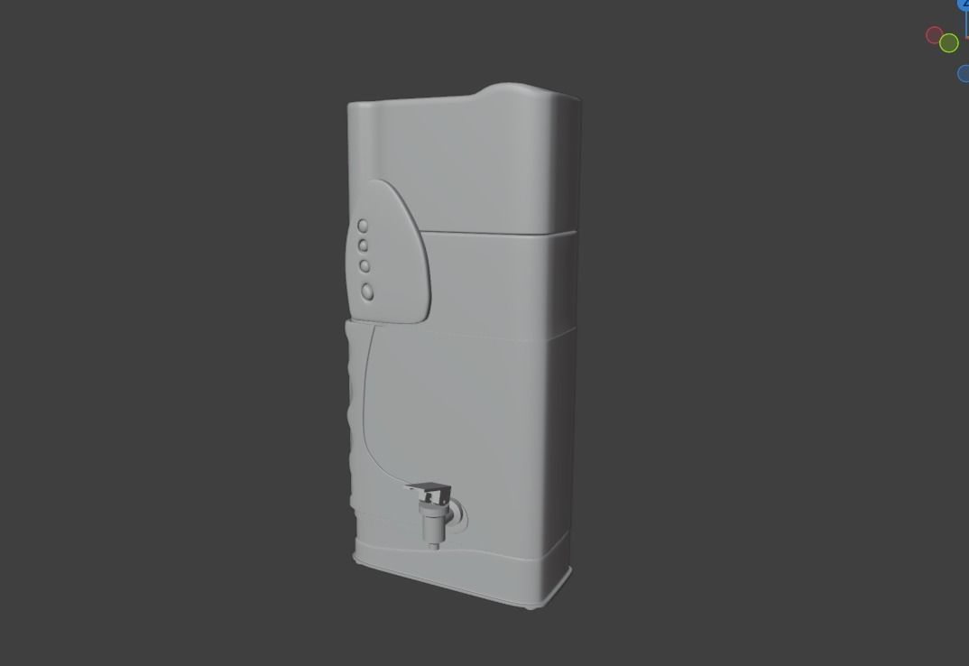 pureit water filter 3D model_5