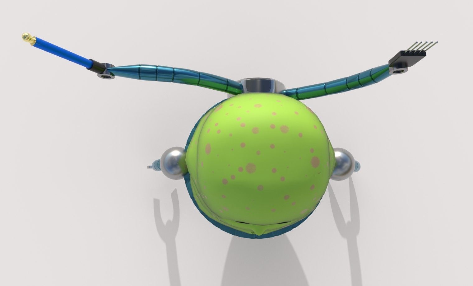 3D low poly Monster character Low-poly 3D model_12