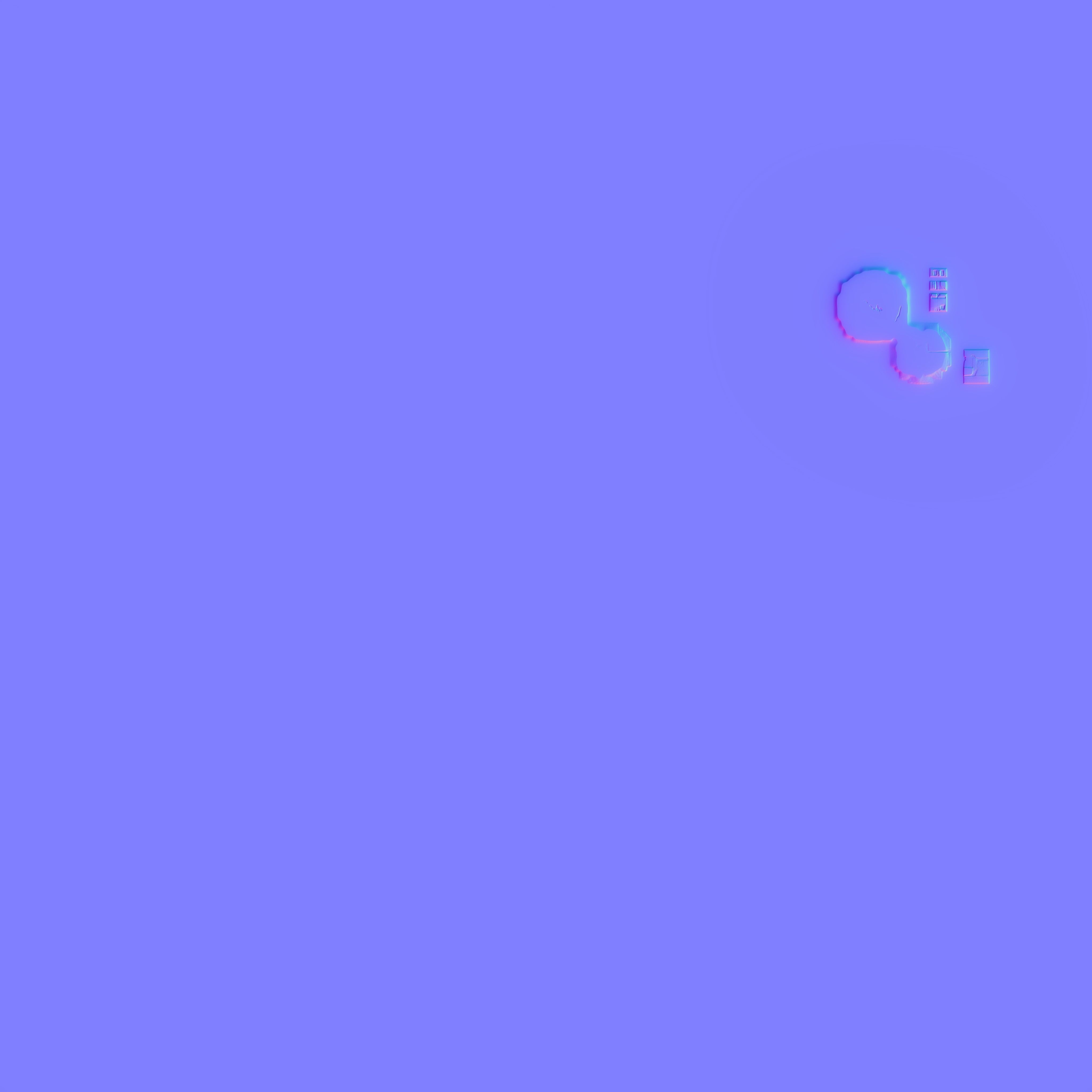 Floral Top PBR 4k  Low-poly 3D model_4