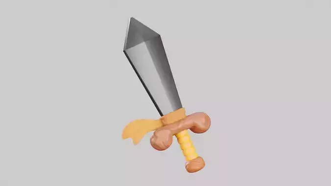 Sword 3D Illustration
