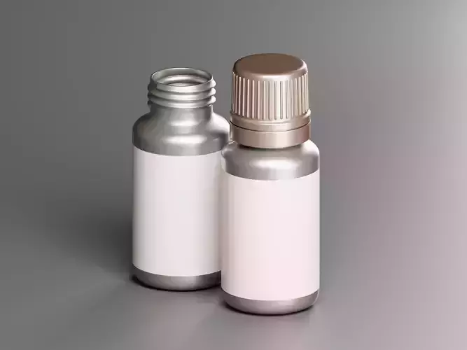 Medicine Bottle 3D Model