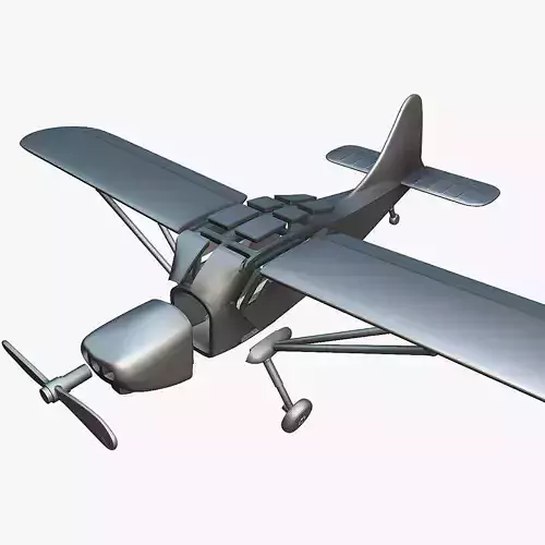 Stinson L-5 Sentinel - 3D Printable Model